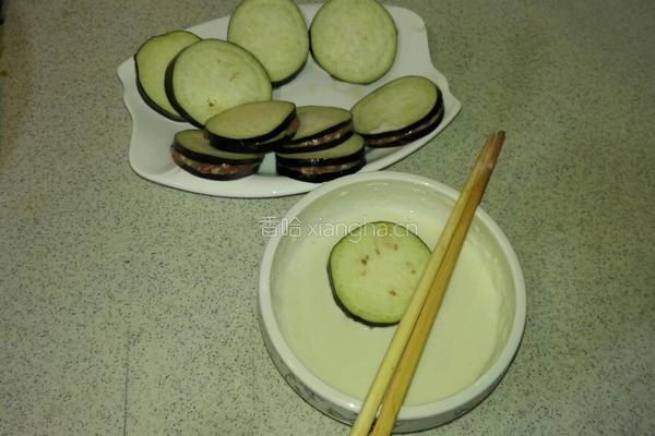 茄子夹肉馅的做法图解4