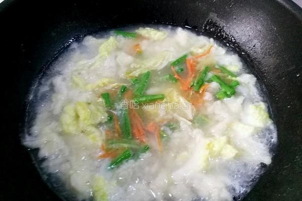 豆角疙瘩汤的做法图解11