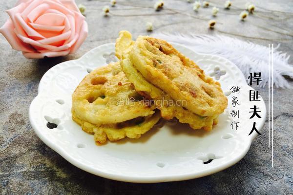 香煎酿藕的做法图解11