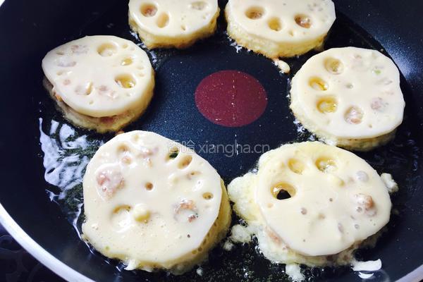 香煎酿藕的做法图解9