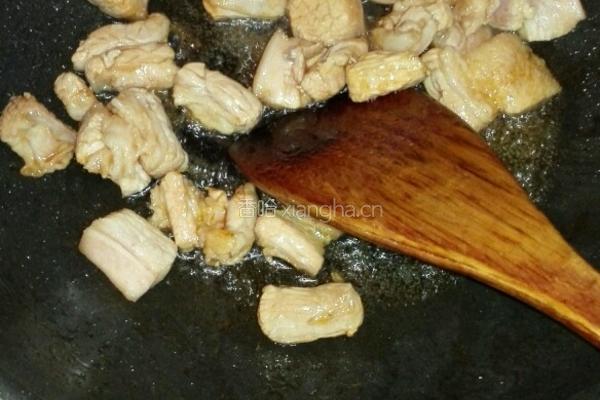 缸豆干红烧肉的做法图解4