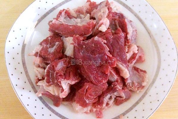 番茄炒牛肉的做法图解3