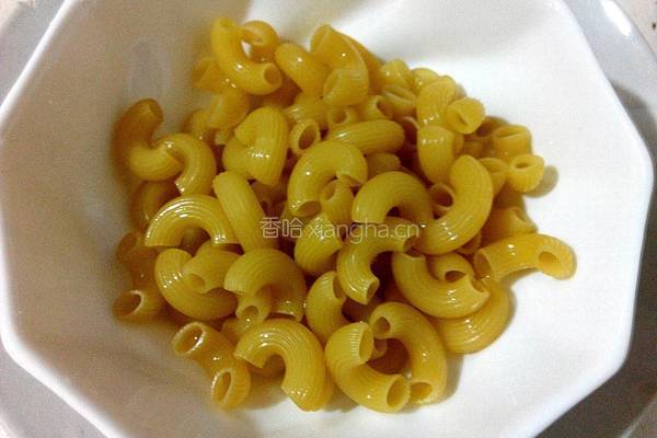 绿豆通心粉糖水的做法图解2