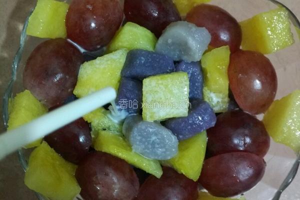 芋圆水果捞的做法图解11