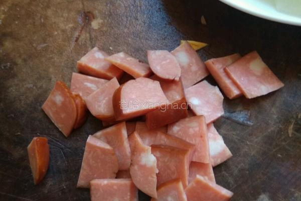 冬瓜炒火腿的做法图解5