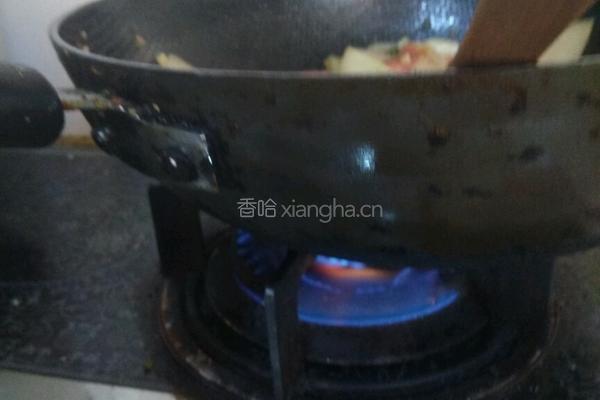 冬瓜炒火腿的做法图解12