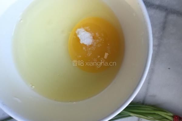 黄秋葵炒蛋的做法图解3
