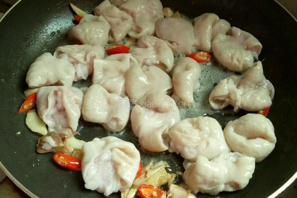 酱爆尖椒大肠的做法图解8