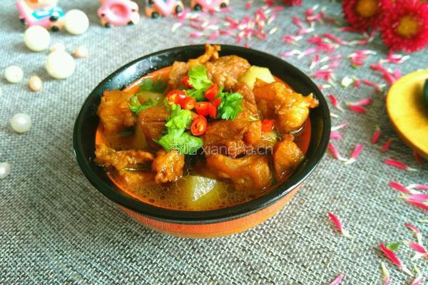 红烧羊肉萝卜的做法图解12