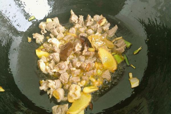红烧羊肉萝卜的做法图解6