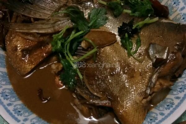 垮炖白昌鱼的做法图解11