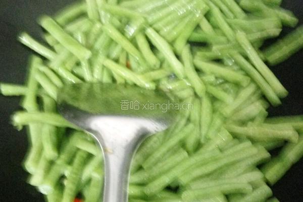 豆角炒西红柿的做法图解7