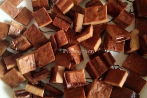 土豆炒香干的做法图解3