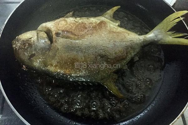 干烧金鲳鱼的做法图解6