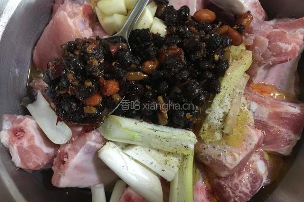 豆鼓蒸排骨的做法图解7