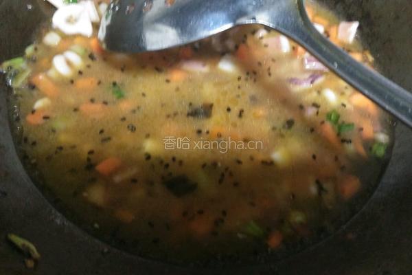 韩式鱿鱼盖浇饭的做法图解6