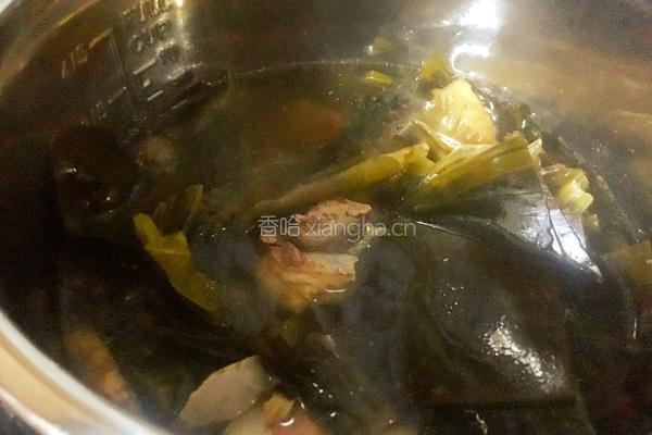 海带炖筒子骨的做法图解6