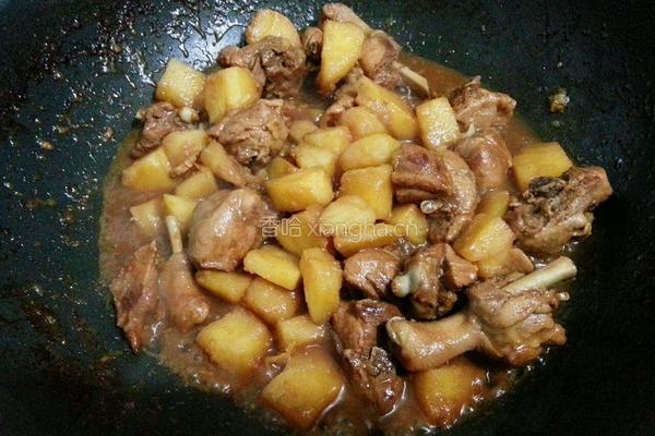 鸭腿炖土豆的做法图解8