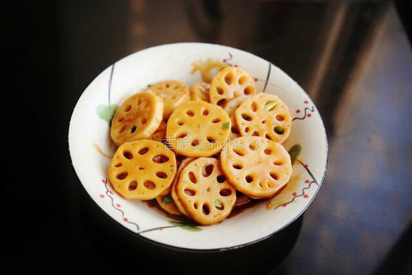 糖醋藕片的做法图解10