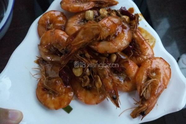 香辣大虾的做法图解13