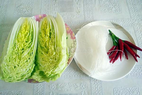 生拌娃娃菜的做法图解1