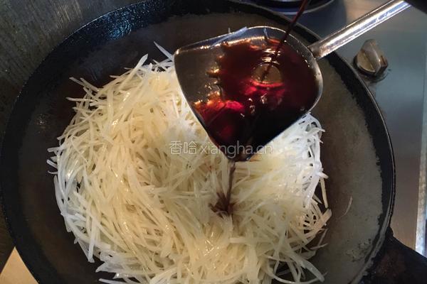 爆炒土豆丝的做法图解10