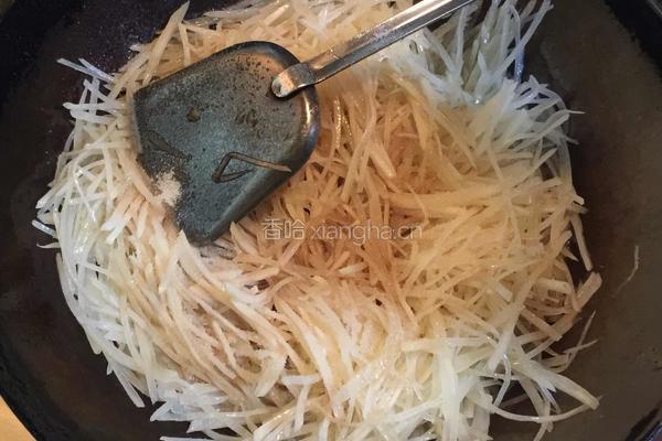 爆炒土豆丝的做法图解12