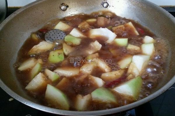 冬瓜红烧肉的做法图解8