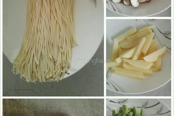 家常焖面的做法图解1