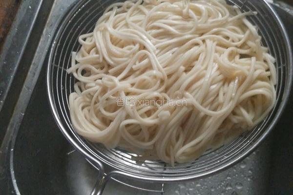 鸡蛋清汤切面的做法图解6