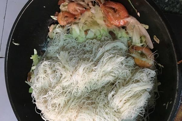 海鲜炒粉干的做法图解17