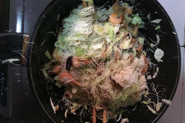 海鲜炒粉干的做法图解18
