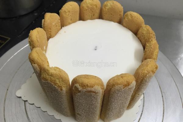迷你芒果夏洛特的做法图解6