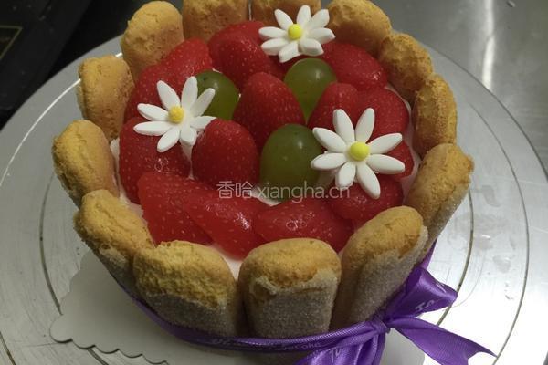 迷你芒果夏洛特的做法图解9