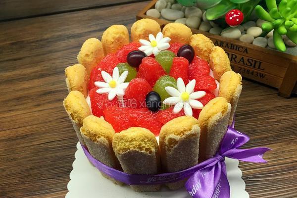 迷你芒果夏洛特的做法图解11