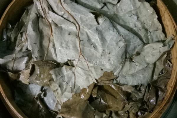 软糯清香荷叶饭的做法图解4