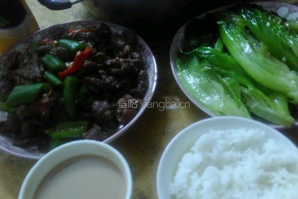 尖椒炒牛肉的做法图解8