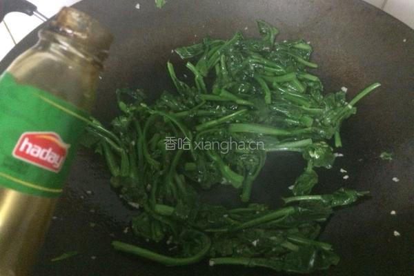 蒜蓉炒芥兰的做法图解10