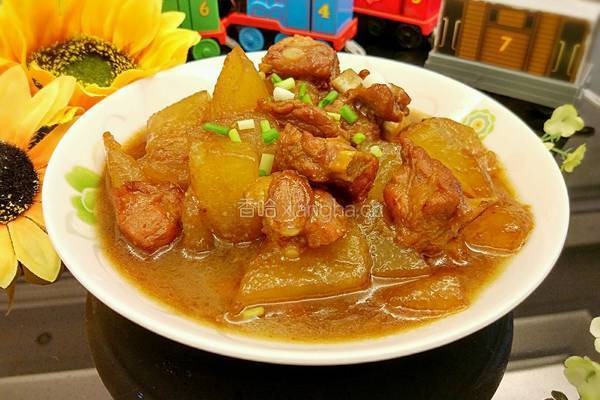 冬瓜烧排骨的做法图解9
