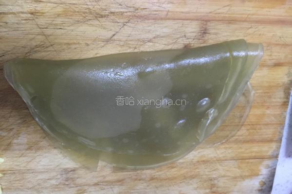 大蒜焖粉皮的做法图解1