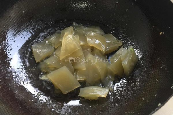 大蒜焖粉皮的做法图解4