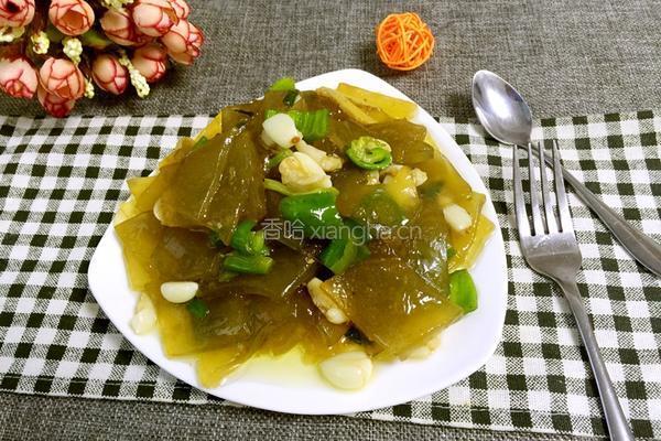 大蒜焖粉皮的做法图解8