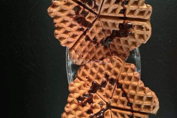 玫瑰花 华夫饼的做法图解8