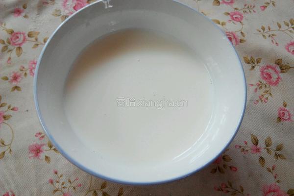 鸡蛋牛奶布丁的做法图解3