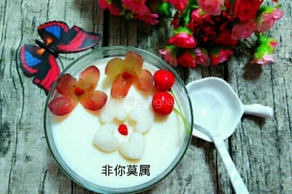 水果双皮奶的做法图解7