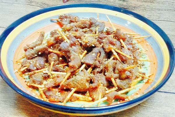 炸羊肉串