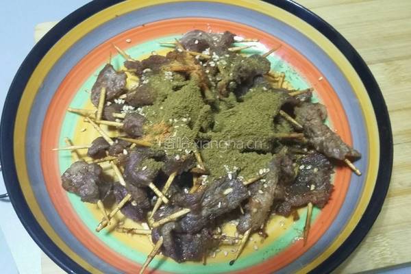 炸羊肉串的做法图解15