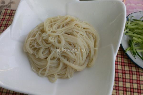 麻汁拌面的做法图解2