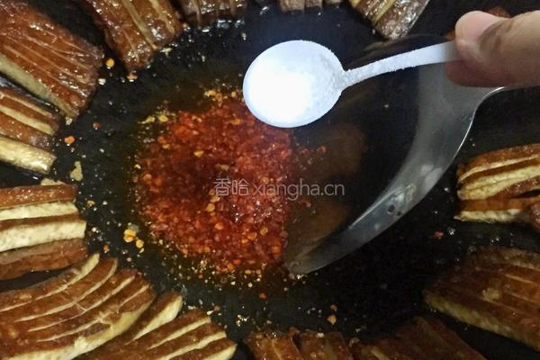 自制麻辣卤豆干的做法图解6