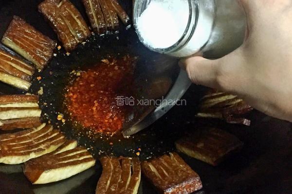 自制麻辣卤豆干的做法图解7